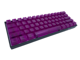 Purple Keycap Set (Translucent) - Alpherior Keys